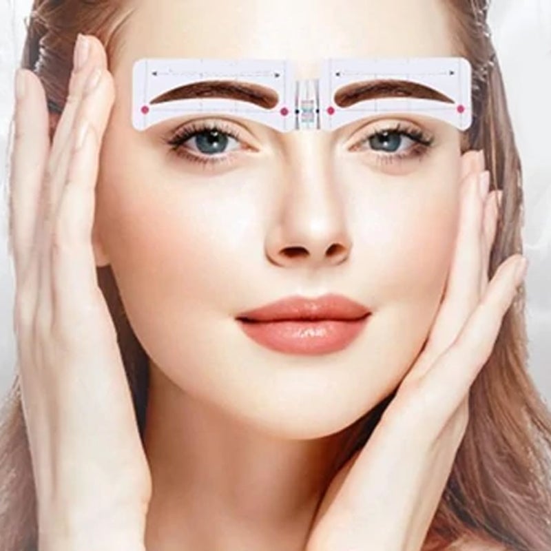 Eyebrow stencils - 12 styles for perfect brows