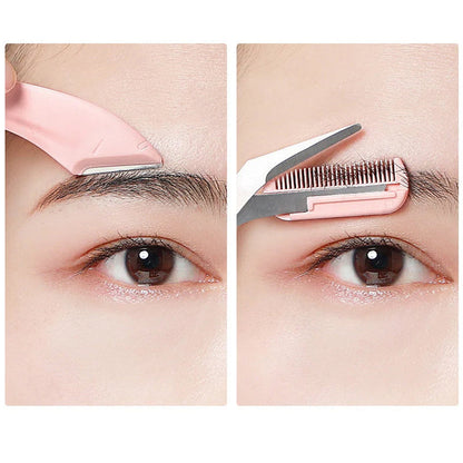 Eyebrow trimmer set - precise and easy shaping