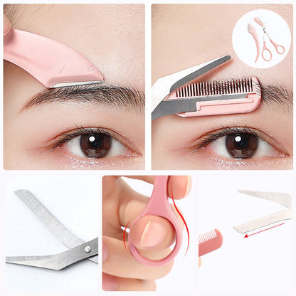 Eyebrow trimmer set - precise and easy shaping