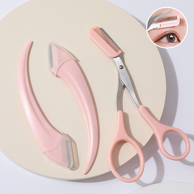 Eyebrow trimmer set - precise and easy shaping