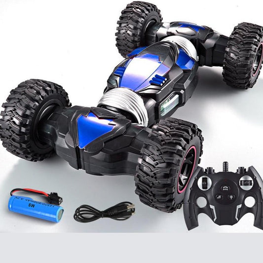 Radio controlled twister stunt car