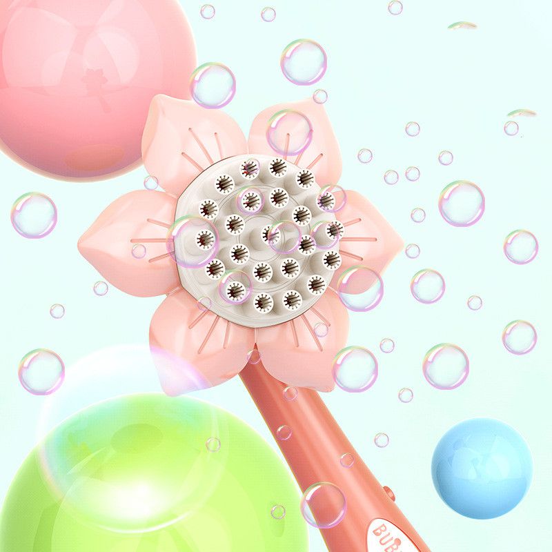 Soap bubble machine