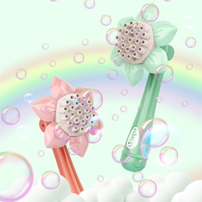 Soap bubble machine