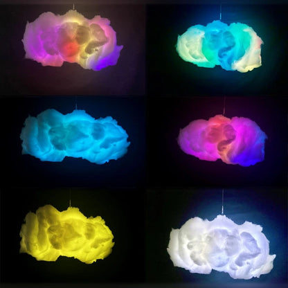 Bambi cloud lamp with color-changing light