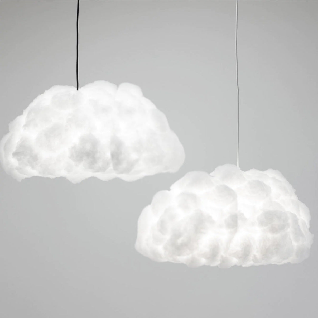 Bambi cloud lamp with color-changing light