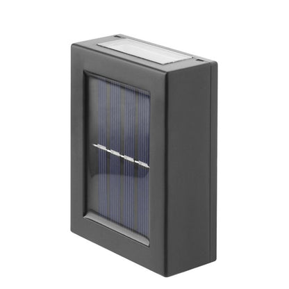 Solar wall lamp for outdoor lighting