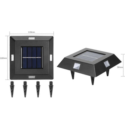 Solar wall lamp for outdoor lighting