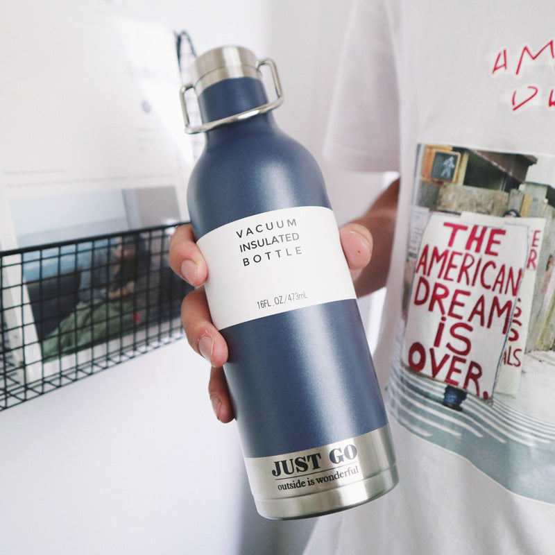 Modern thermos bottle