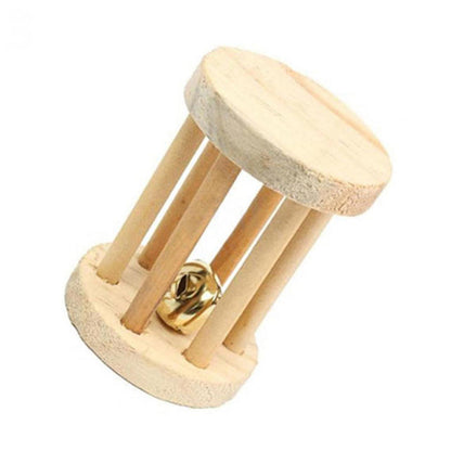 Wooden toys for small rodents