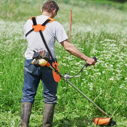 Trimmer shoulder strap for light gardening