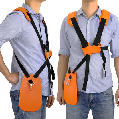 Trimmer shoulder strap for light gardening