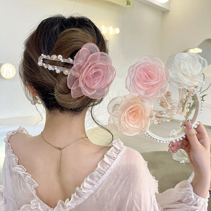 Beautiful flower hair clips for any occasion