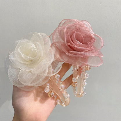 Beautiful flower hair clips for any occasion