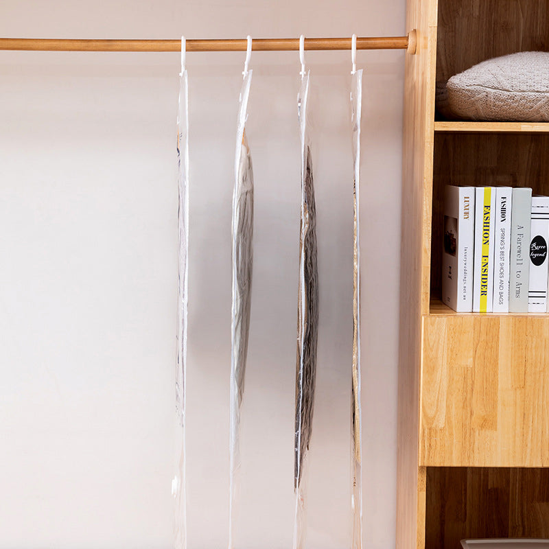 Vacuum storage bags for a tidy wardrobe