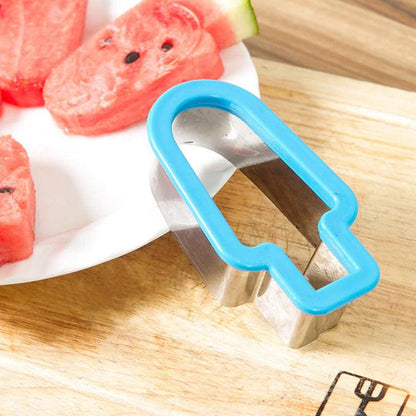 Watermelon slicer in ice cream on a stick