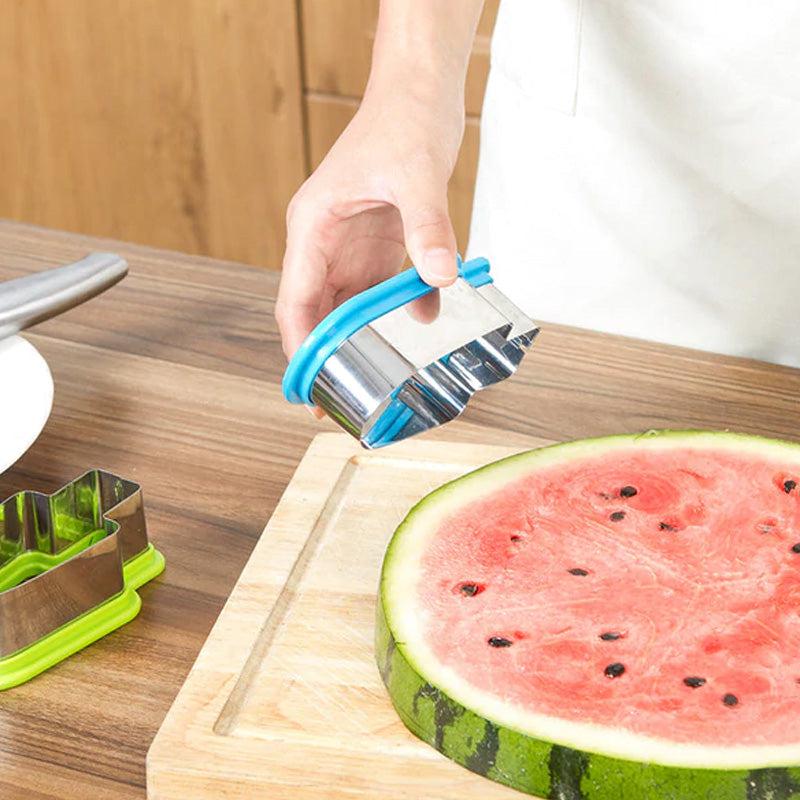 Watermelon slicer in ice cream on a stick