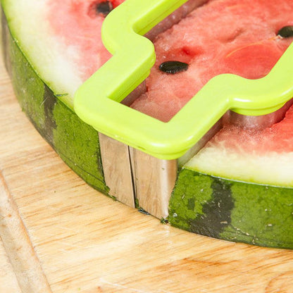 Watermelon slicer in ice cream on a stick