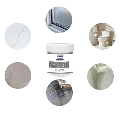 Waterproof coating agent for permanent repair