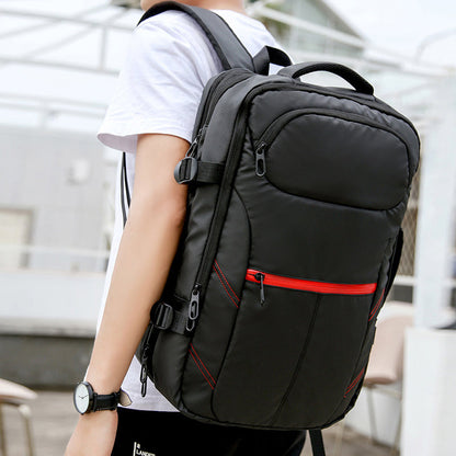 Waterproof computer backpack with usb charging port