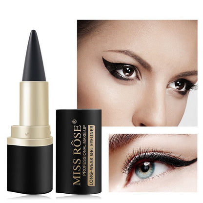 Waterproof fixed eyeliner - long-lasting and natural