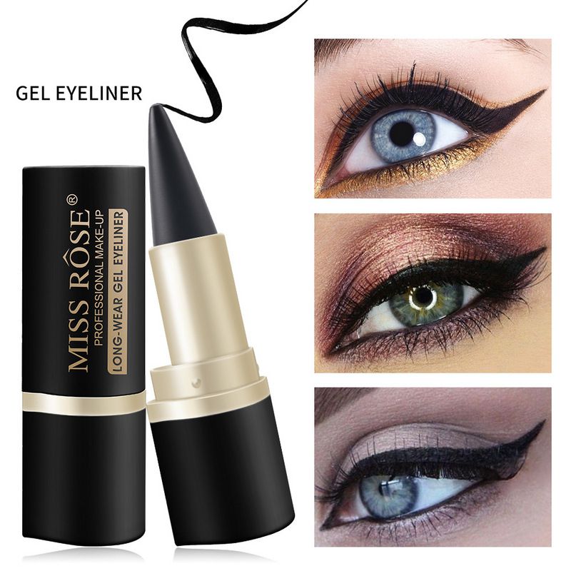 Waterproof fixed eyeliner - long-lasting and natural