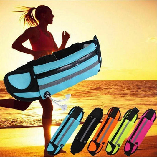 Waterproof running belt bag - adjustable and comfortable