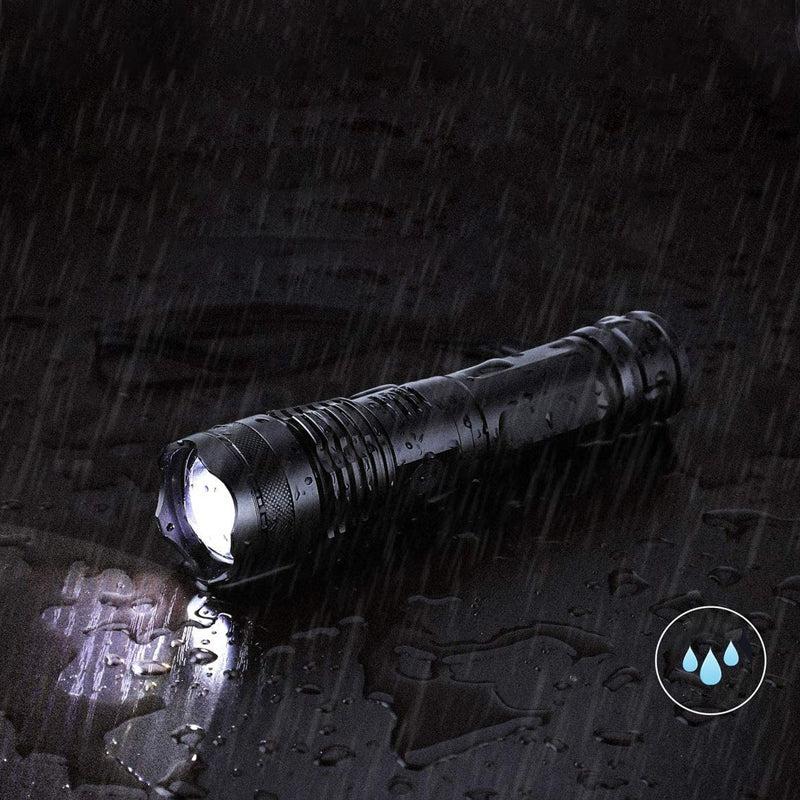 Waterproof military laser flashlight - high lumen and powerful