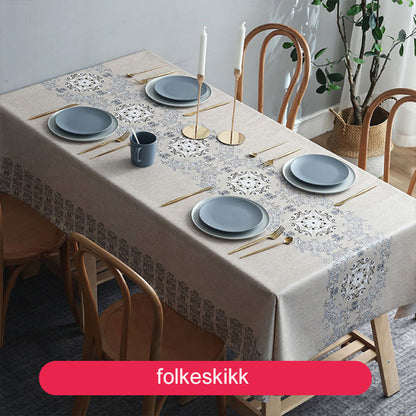 Waterproof and oil-proof tablecloth - exquisite design