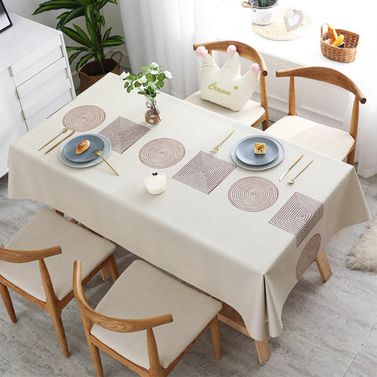 Waterproof and oil-proof tablecloth - exquisite design