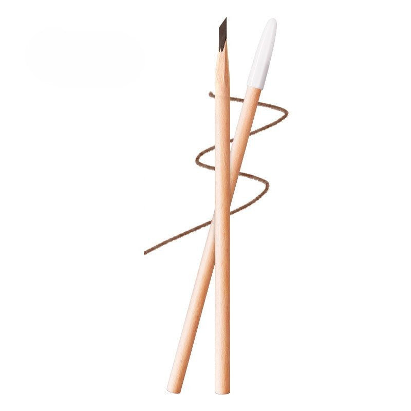 Waterproof wooden eyebrow pencil - lifelike, long-lasting