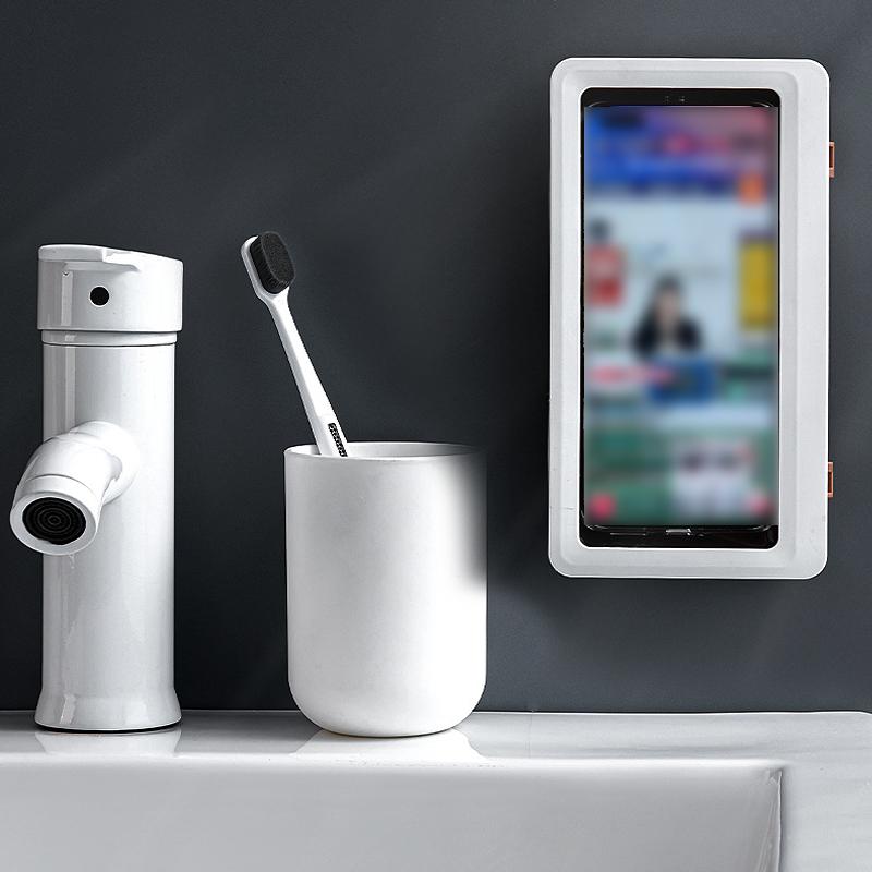 Waterproof phone holder for the bathroom - fits all phones