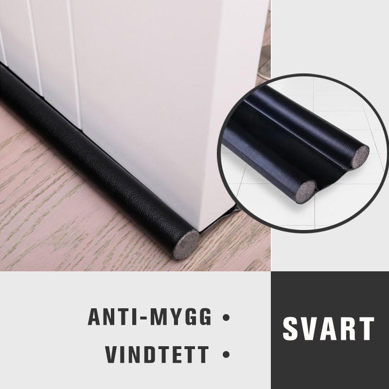 Waterproof sealing strip for door bottom - insulate against noise and pests