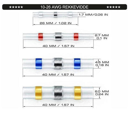 Waterproof solder connections 2023