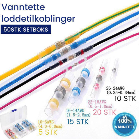 Waterproof solder connections 2023