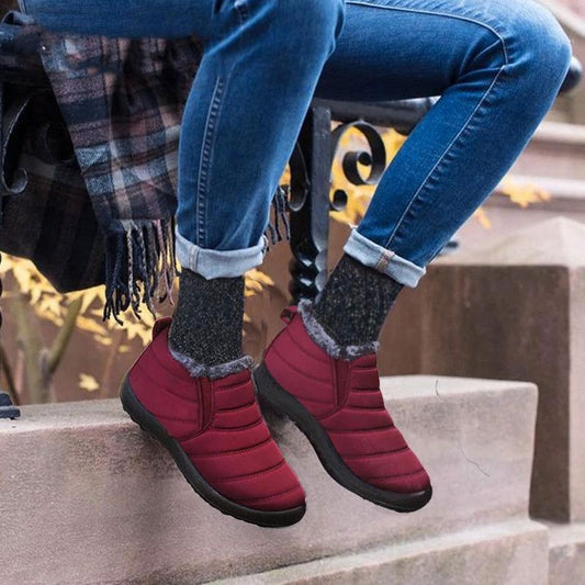 Waterproof winter ankle boots - keep warm and dry