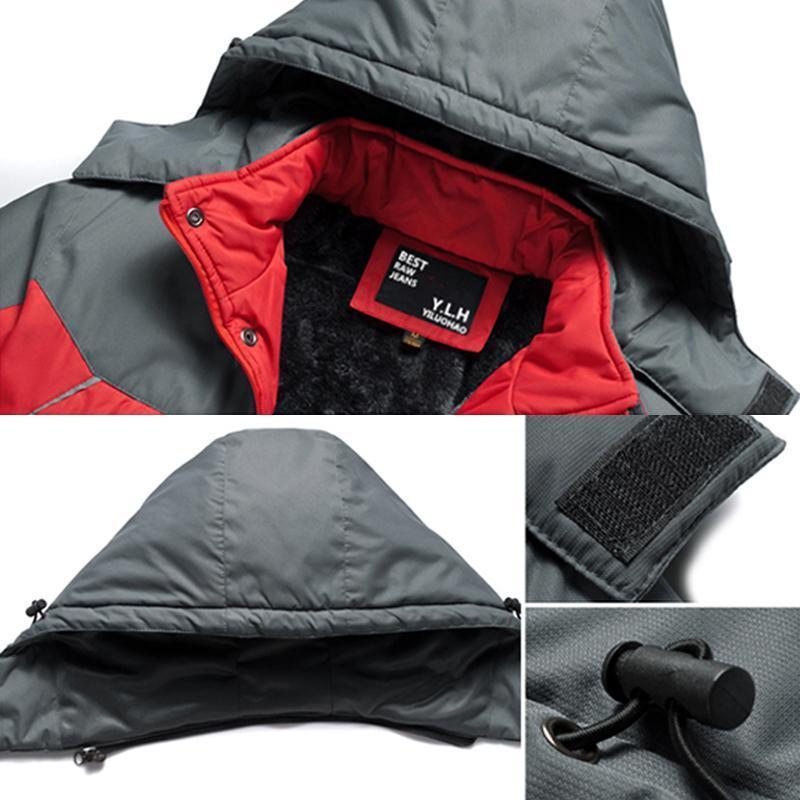 Spring-resistant jacket for winter activities