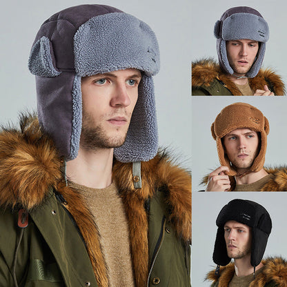 Warm and wind-resistant winter hunter hat for men