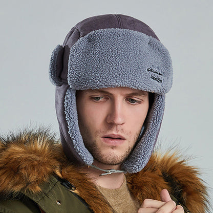 Warm and wind-resistant winter hunter hat for men