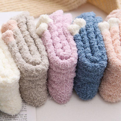 Warm thermal socks in fleece - one size for ladies