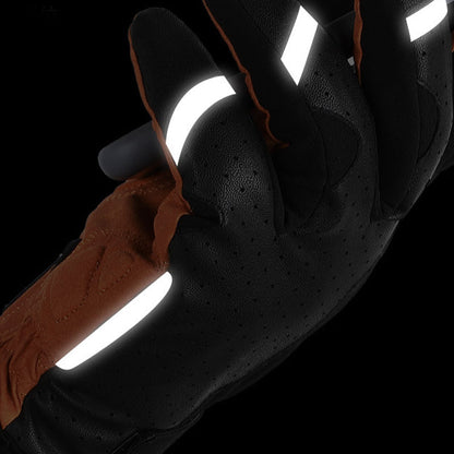 Warm winter gloves with touch function