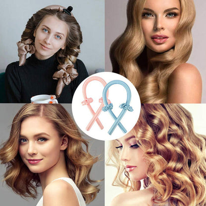 Heat-free hair curlers for gentle styling