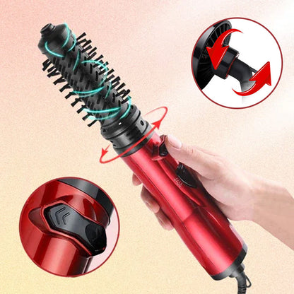 Hot air styler &amp; rotary hair dryer in one