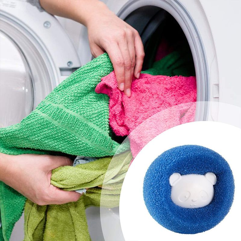 Washing balls for gentle and effective cleaning