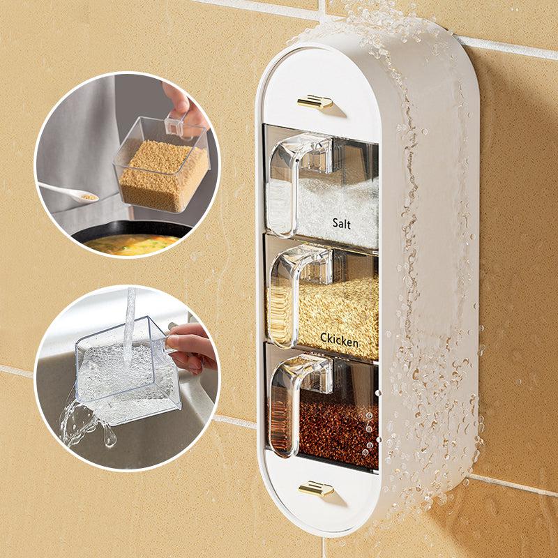 Wall-mounted spice storage - practical &amp; stylish