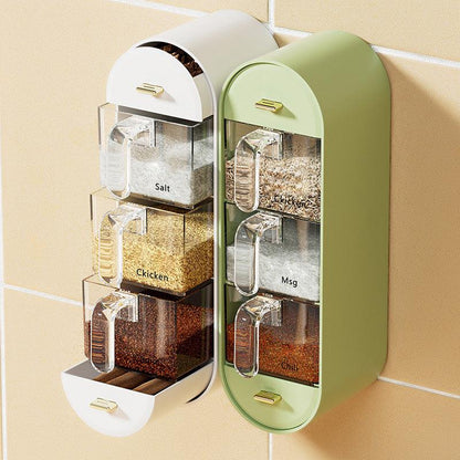 Wall-mounted spice storage - practical &amp; stylish