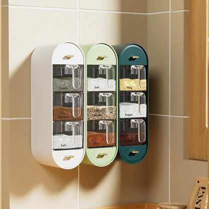 Wall-mounted spice storage - practical &amp; stylish