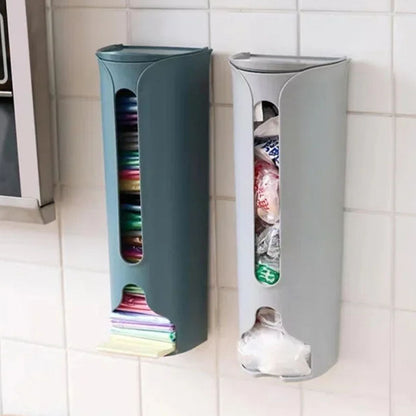 Wall-mounted storage box for socks and underwear