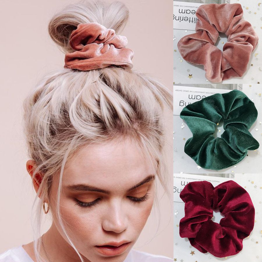 Scrunchie hair ties