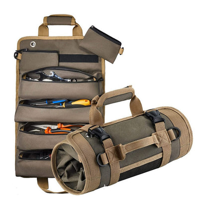 Tool roll in solid oxford - perfect for storage