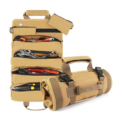 Tool roll in solid oxford - perfect for storage